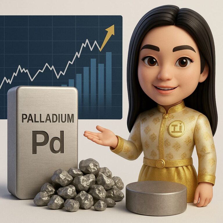 แพลเลเดียม โลหะมีค่าที่หลายคนไม่รู้ว่าขายได้