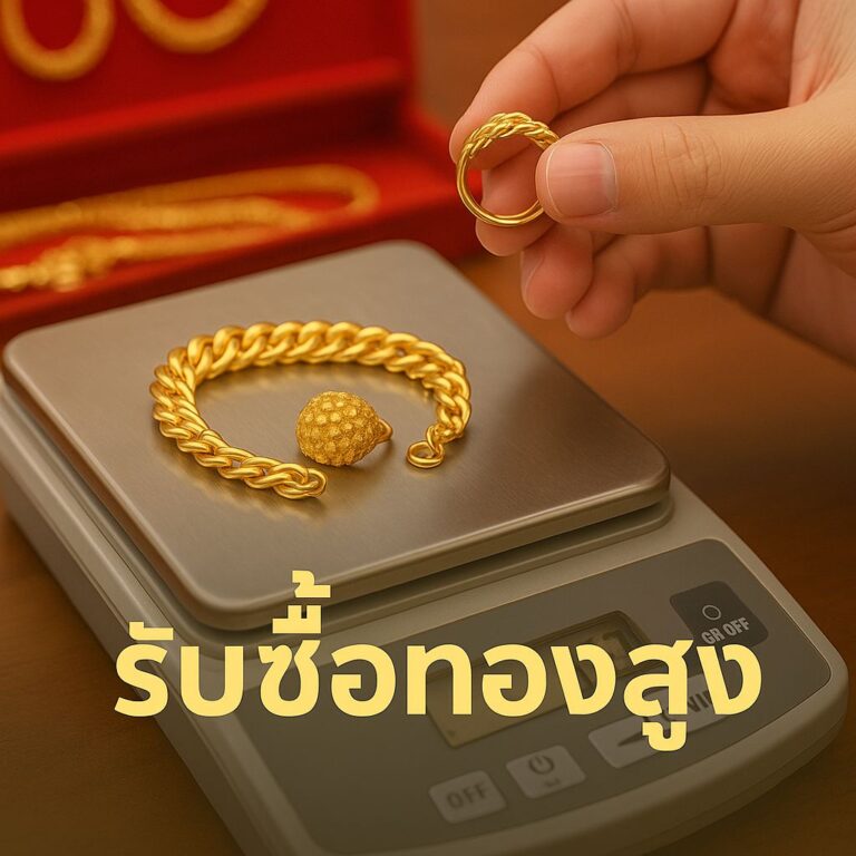รับซื้อทองราคาสูง เลือกช่วงเวลาและร้านอย่างไรให้ได้มากที่สุด